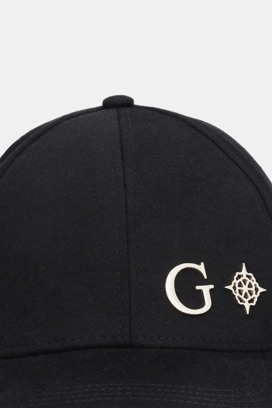 Καπέλο με γείσο και προσθήκη μαλλιού Guess AW5471.POL01 μαύρο SS26