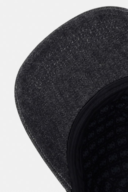 Guess czapka z daszkiem jeansowa czarny AW5472.COT01