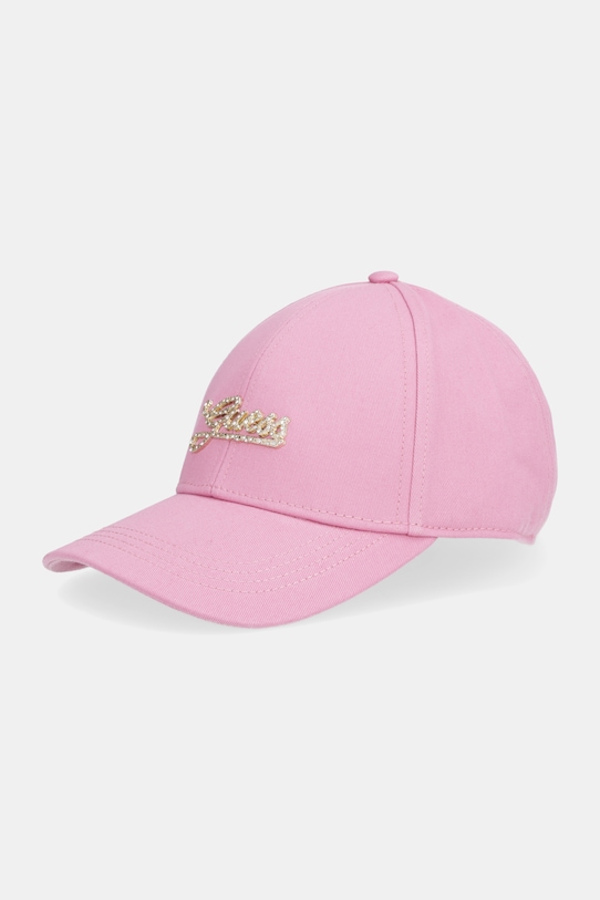 Kapa sa šiltom Guess natpis roza AW5475.COT01