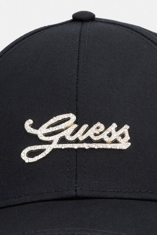 Guess czapka z daszkiem AW5475.COT01 czarny SS26