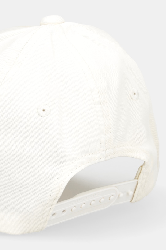 Akcesoria Armani Exchange czapka z daszkiem bawełniana XW001886.AF15502 beżowy