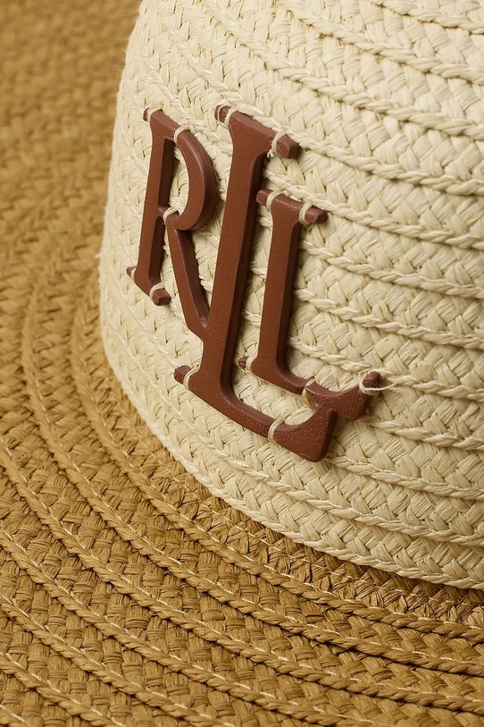 Akcesoria Lauren Ralph Lauren kapelusz 454937146 brązowy