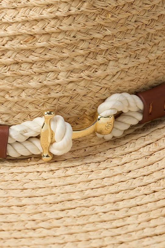 Akcesoria Lauren Ralph Lauren kapelusz 454P09804 brązowy