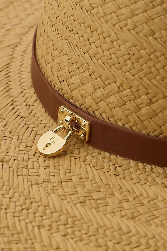 Akcesoria Lauren Ralph Lauren kapelusz 454P09809 brązowy
