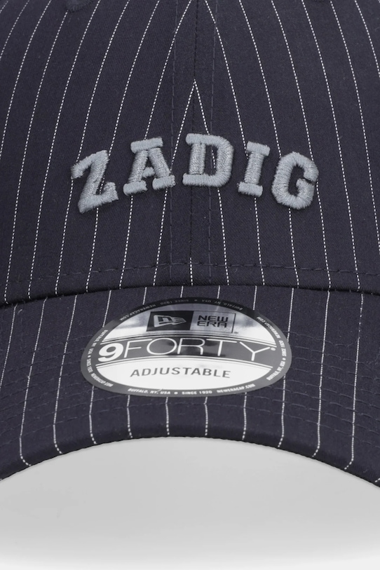 ZADIG&VOLTAIRE czapka z daszkiem OWHT01157 czarny SS26