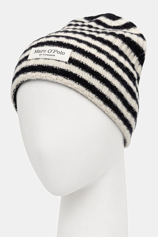 Akcesoria Marc O'Polo czapka wełniana 600605401005 beżowy