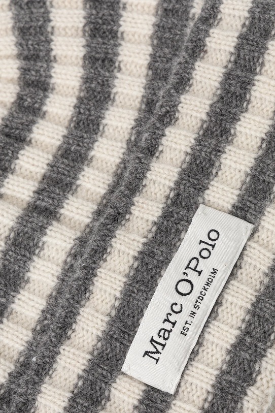 Marc O'Polo czapka wełniana 600605401005 beżowy SS26