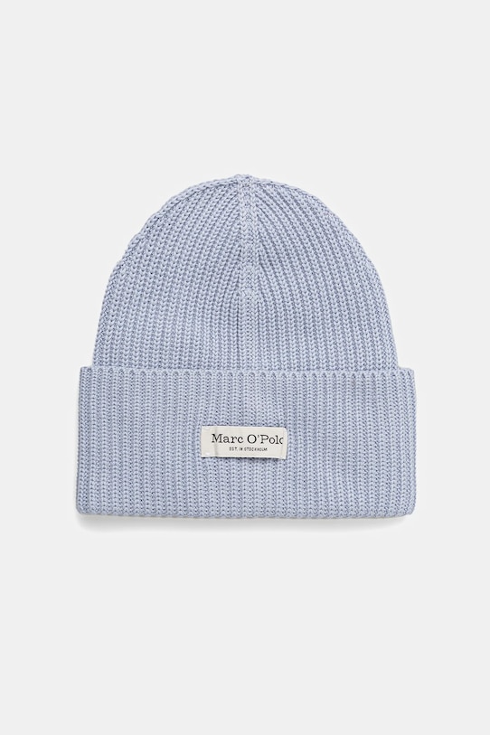Marc O'Polo czapka aplikacja niebieski 600605901141