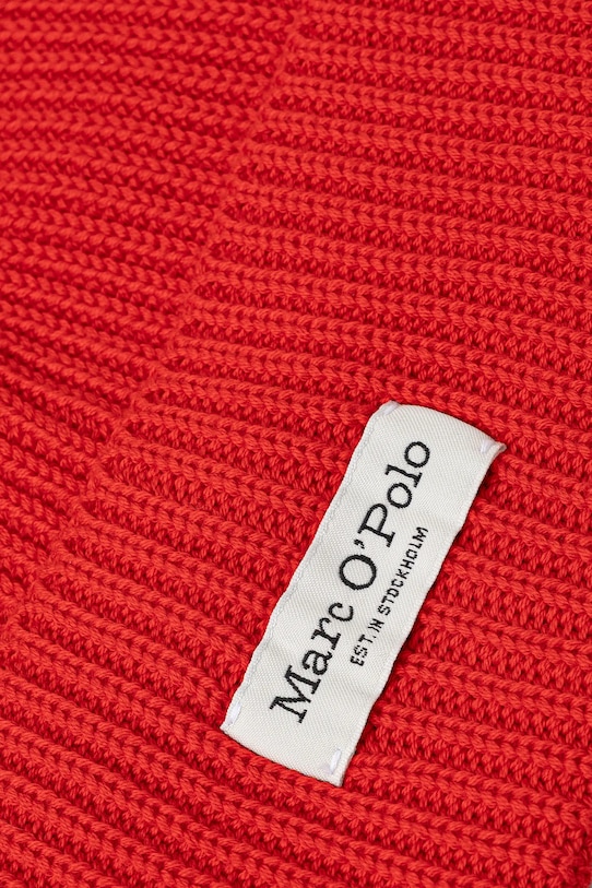 Marc O'Polo czapka 600605901141 czerwony SS26