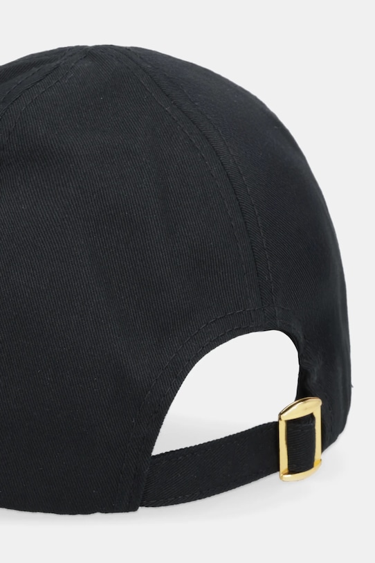 Akcesoria Pinko czapka z daszkiem bawełniana 106739.A38P czarny