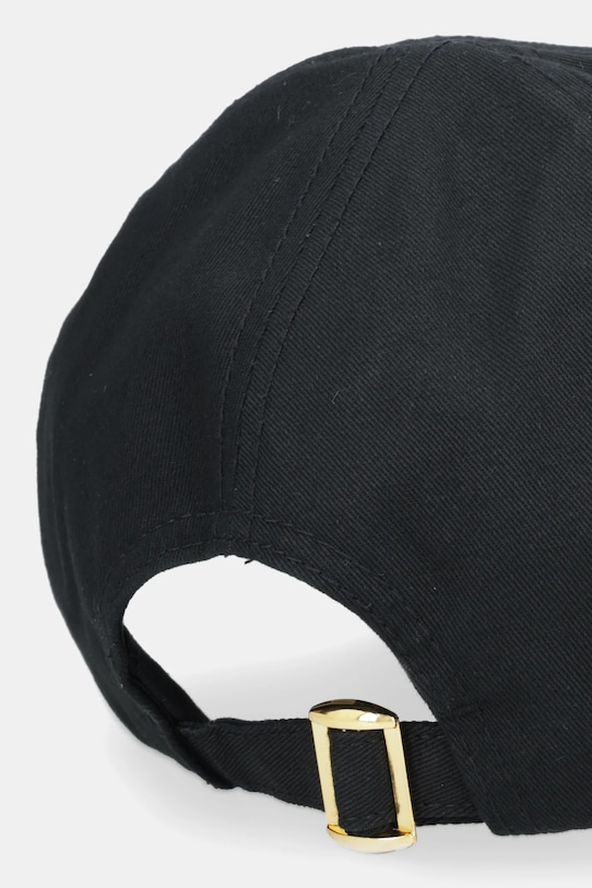 Akcesoria Pinko czapka z daszkiem bawełniana 106739.A38Q czarny