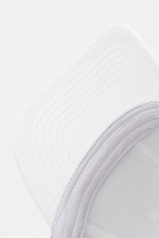 Patrizia Pepe czapka z daszkiem bawełniana szary 8F0109.AB01