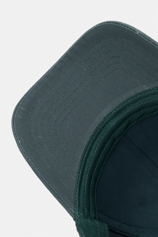 Patrizia Pepe czapka z daszkiem bawełniana zielony 8F0109.AB01