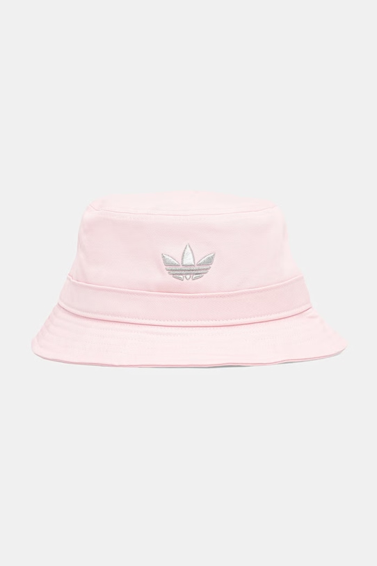 Bavlněný klobouk adidas Originals Adicolor bavlna růžová KQ9513