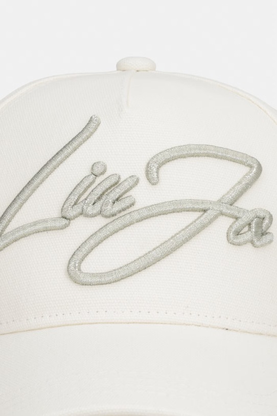 Liu Jo czapka z daszkiem bawełniana 2A6028.T0300 beżowy SS26