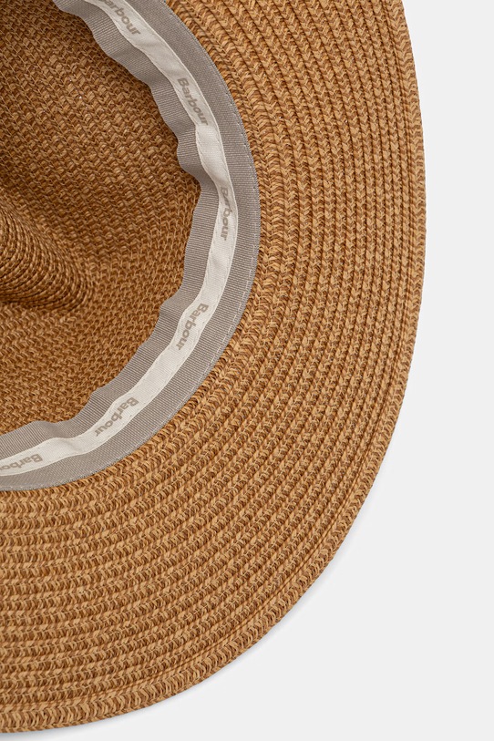 Barbour kapelusz z szerokim rondem damski Evelyn beżowy LHA0573