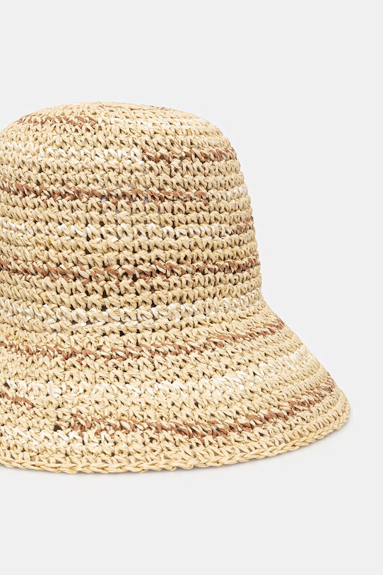 Akcesoria Barbour kapelusz słomkowy damski Kelley LHA0574 beżowy
