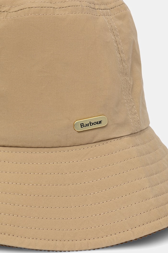 Barbour bucket hat damskie bawełniane Asker LHA0620 beżowy SS26