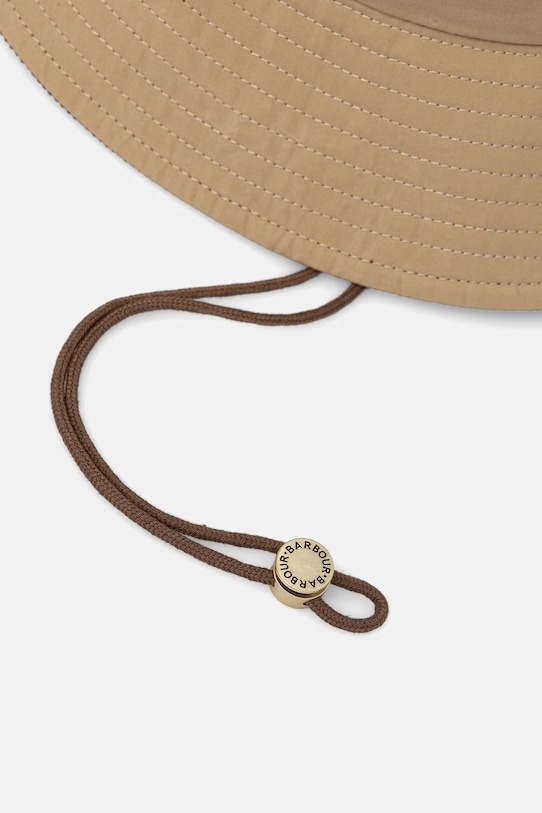 Barbour bucket hat damskie bawełniane Asker LHA0620 beżowy