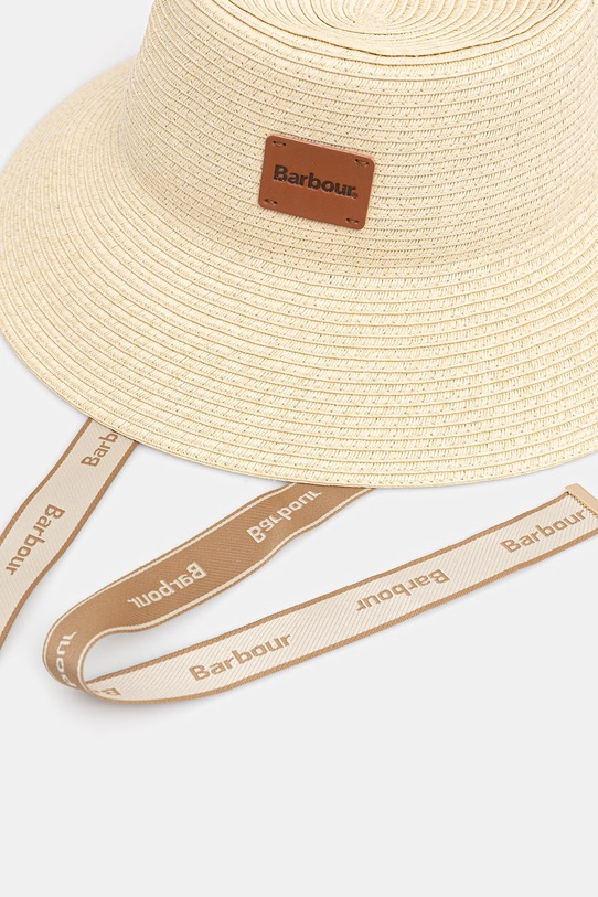 Barbour kapelusz słomkowy damski Polly beżowy LHA0625