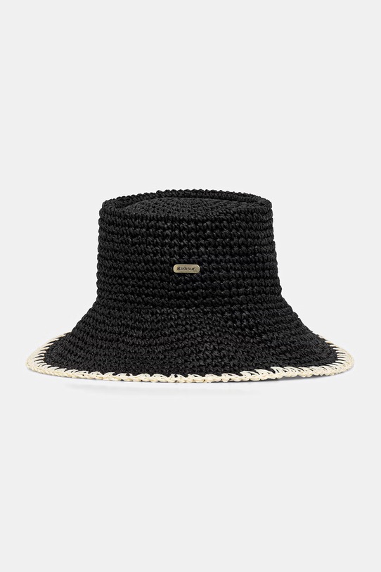 Barbour kapelusz damski Camille czarny LHA0626