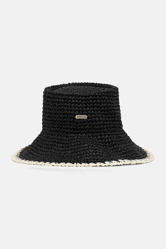 Barbour kapelusz damski Camille czarny LHA0626