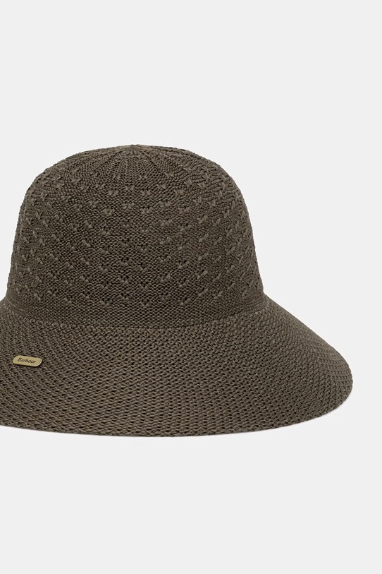 Barbour kapelusz z szerokim rondem damski Zaria LHA0632 zielony SS26