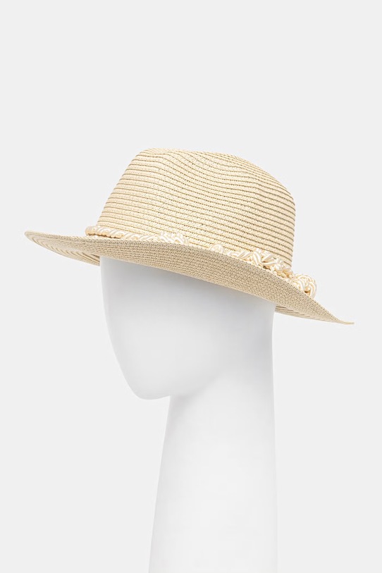 Twinset kapelusz 261LB4AMM beżowy SS26