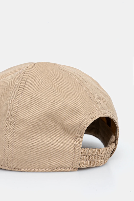 Twinset czapka z daszkiem bawełniana 261TA4391 beżowy SS26