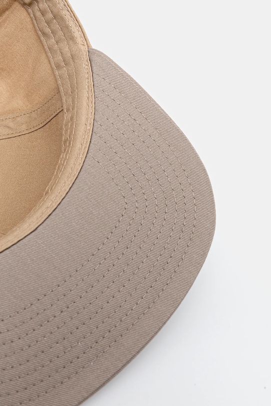 Akcesoria Twinset czapka z daszkiem bawełniana 261TA4391 beżowy
