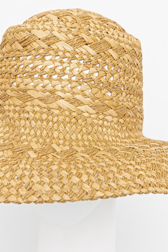 Akcesoria Twinset kapelusz słomkowy damski 261LM5BDD beżowy