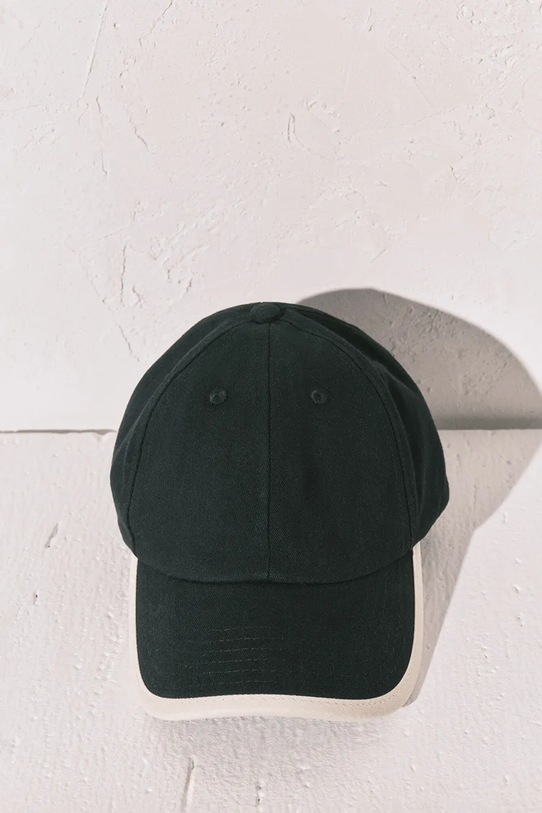 Akcesoria women'secret czapka z daszkiem bawełniana 4383147 czarny