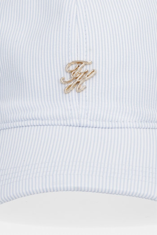 Tommy Hilfiger καπέλο μπέιζμπολ γυναικείο βαμβακερό AW0AW18328 μπλε SS26