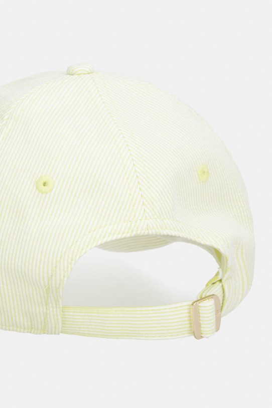 Dodatki Tommy Hilfiger baseball kapa ženska bombažna AW0AW18328 zelena