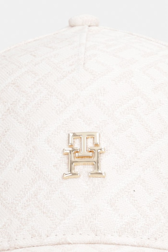 Tommy Hilfiger čiapka so šiltom dámska bavlnená AW0AW18331 béžová SS26