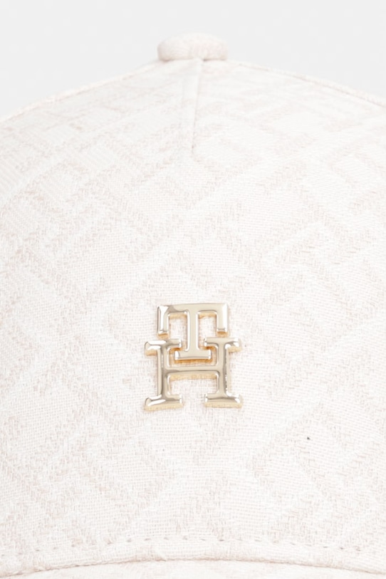 Tommy Hilfiger berretto da donna in cotone AW0AW18331 beige SS26