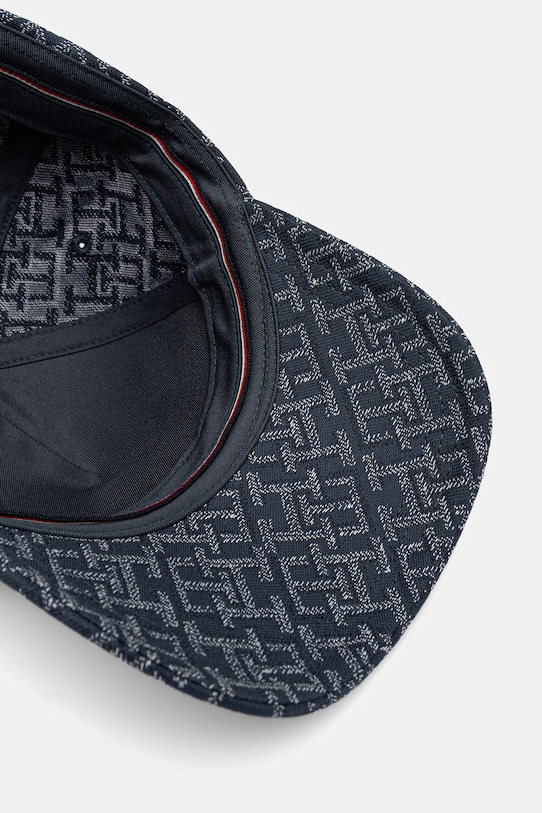 Tommy Hilfiger berretto da donna in cotone blu navy AW0AW18331