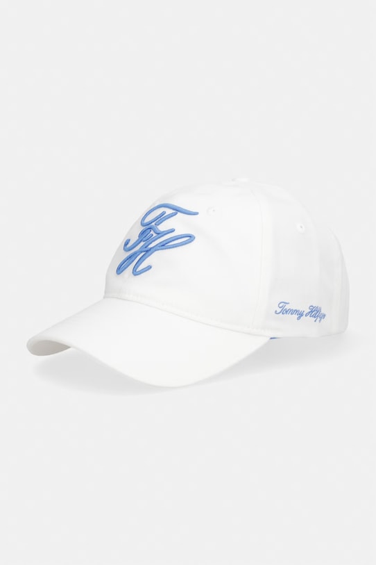 Tommy Hilfiger kapa sa šiltom pamučna SUMMER bijela AW0AW18338