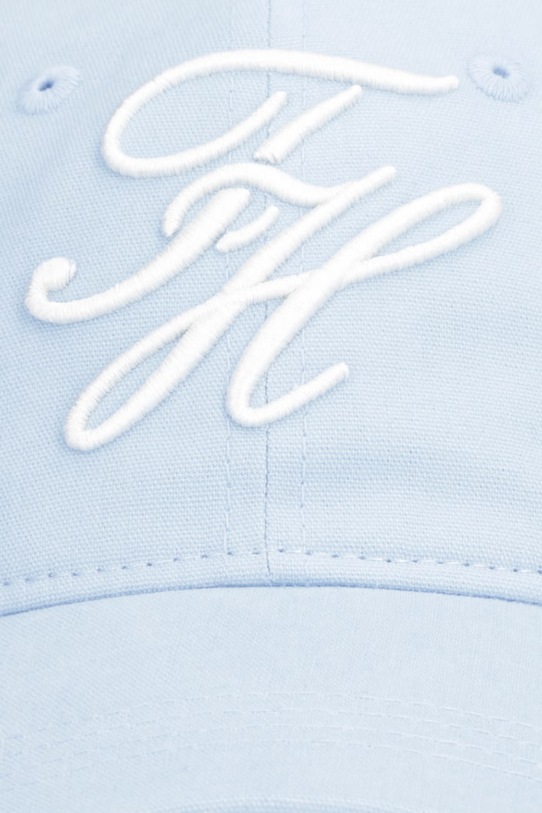 Tommy Hilfiger kapa sa šiltom pamučna SUMMER AW0AW18338 plava SS26