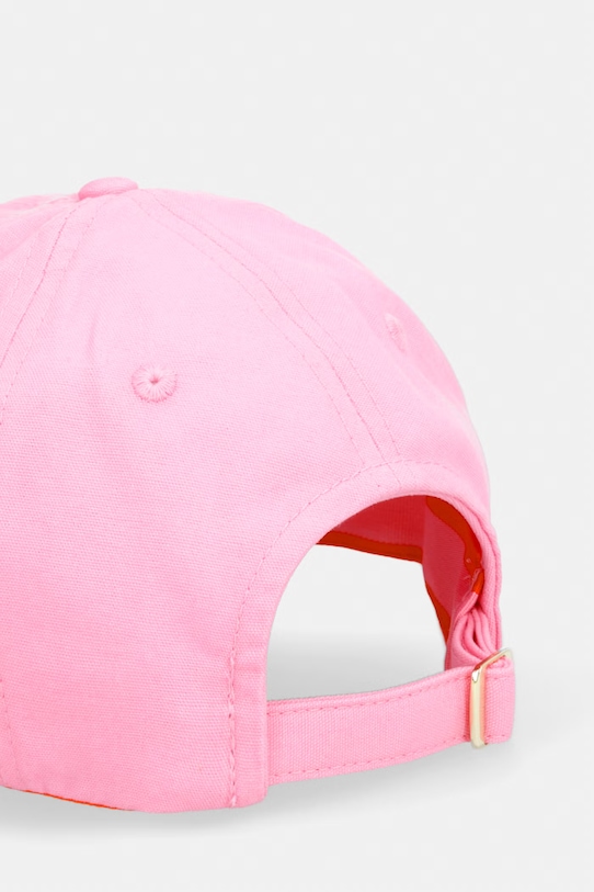 Dodaci Tommy Hilfiger kapa sa šiltom pamučna ljetna AW0AW18338 roza