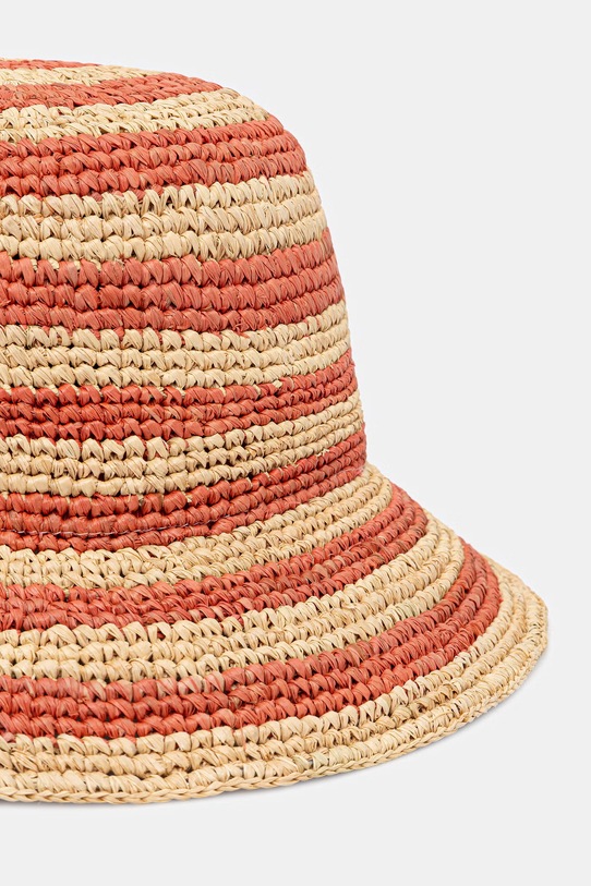 Аксесоари Tommy Hilfiger сламена шапка дамска SUMMER AW0AW18343 розов