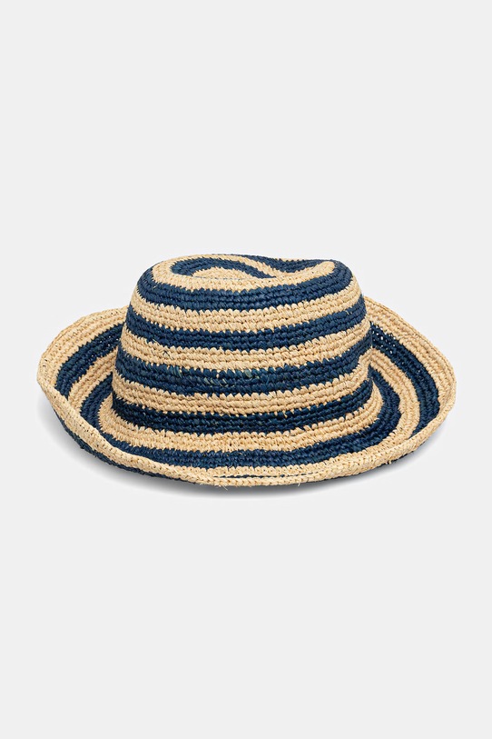 Аксесоари Tommy Hilfiger сламена шапка дамска SUMMER AW0AW18343 тъмносин