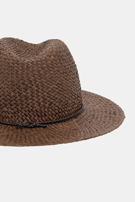 Luisa Spagnoli kapelusz damski Rame brązowy 543294
