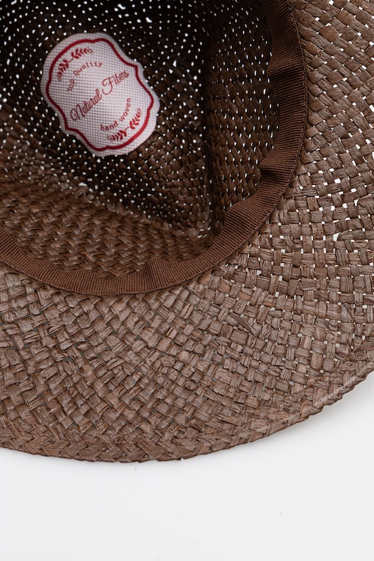 Luisa Spagnoli kapelusz damski Rame 543294 brązowy