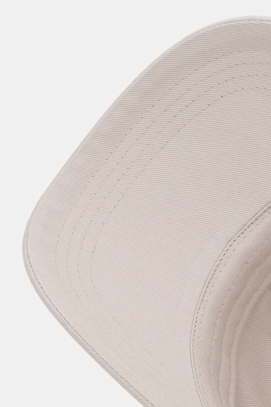 Marc O'Polo czapka z daszkiem damska bawełniana beżowy 5000013257