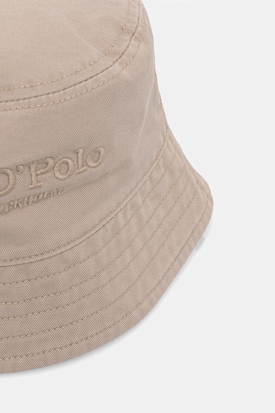 Akcesoria Marc O'Polo bucket hat damski bawełniany 5000013259 beżowy