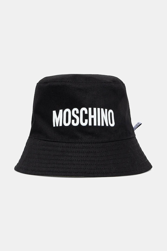 Moschino kapelusz dwustronny bawełniany M3408.65470 zielony SS26