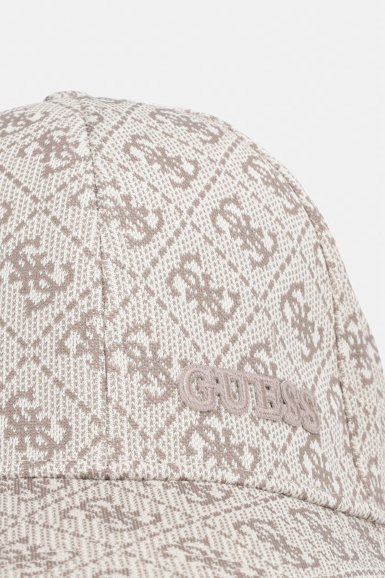 Guess czapka z daszkiem CLIO V6GZ04.K3283 beżowy SS26