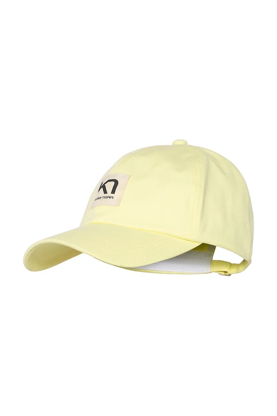 Kari Traa șapcă pentru femei, din bumbac Anelie galben 611534