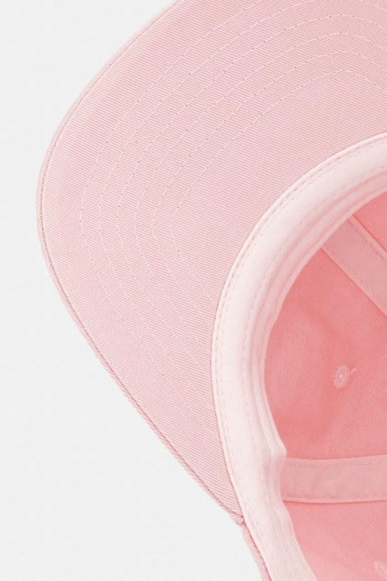 Levi's czapka z daszkiem bawełniana MINI GRAPHIC różowy 005FZ